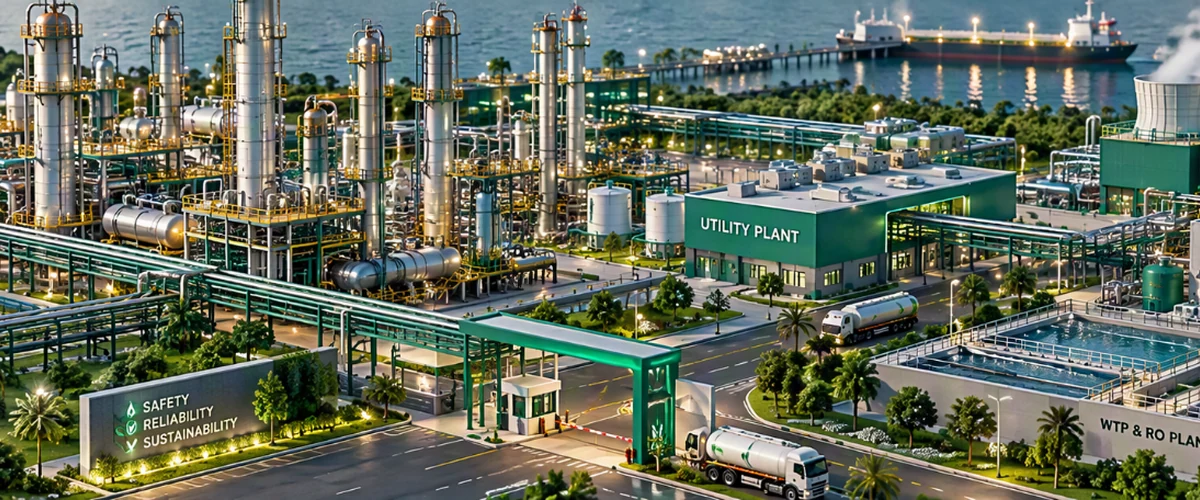 Visual plant refinery 3D
